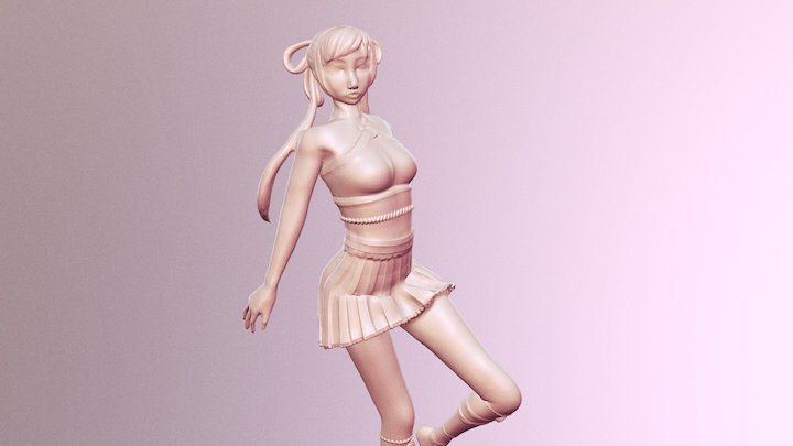 Cynthia 3D Model