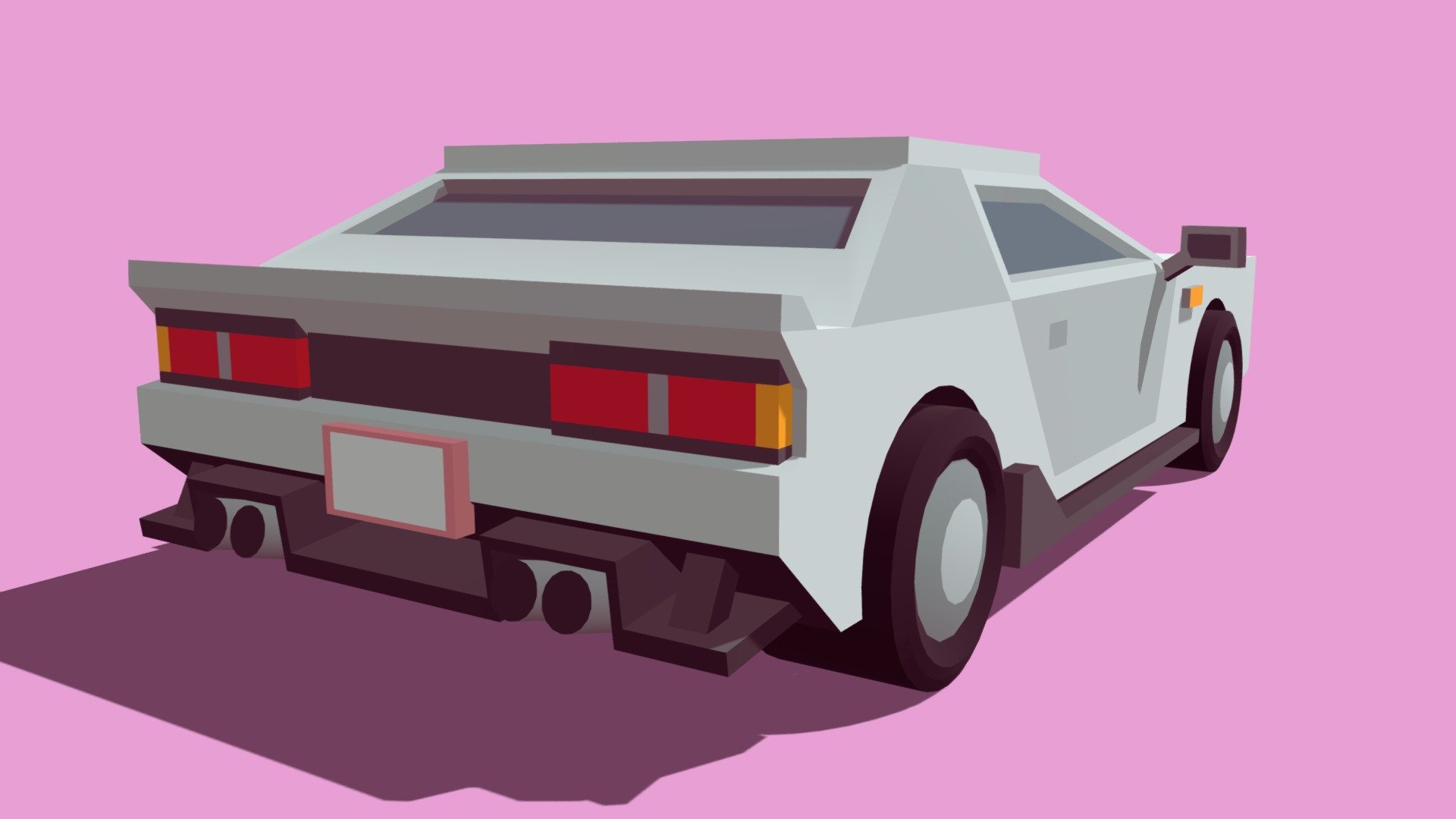 Sportscar - game asset - 3D model by piscopancer [3cdbf45] - Sketchfab