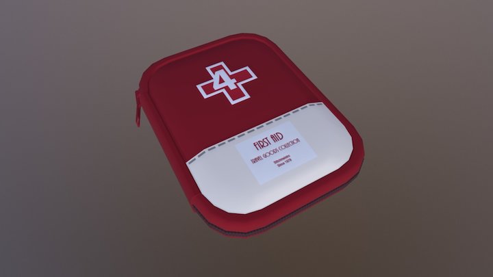 [Asset_17] First Aid Pouch 3D Model