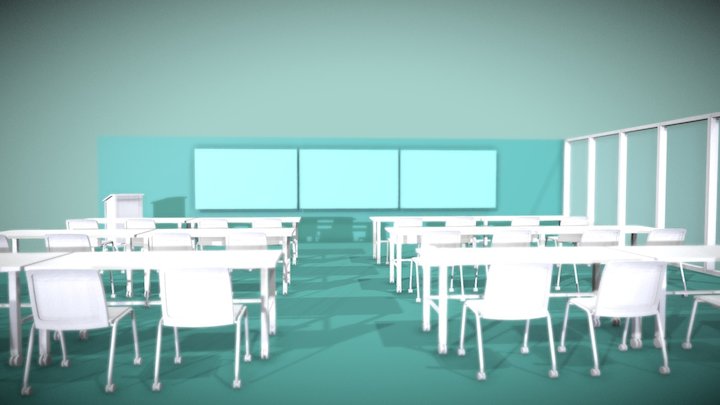 CLASSROOM 3D Model