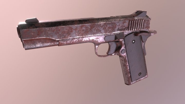 Custom Colt 3D Model