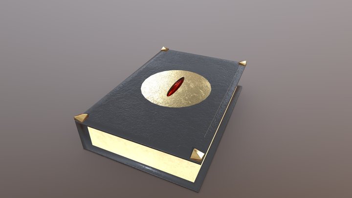 Book_Prop_Low 3D Model