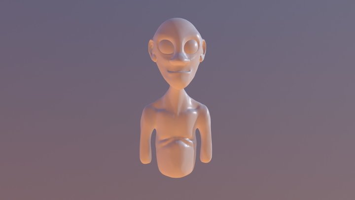 Sculpt torso 3D Model