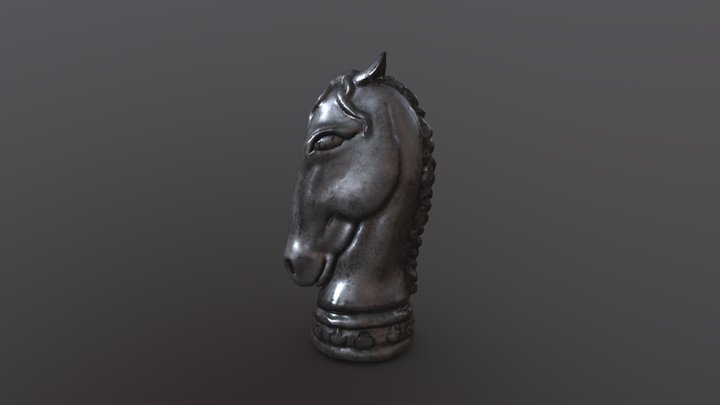 Horse Chess 3D Model