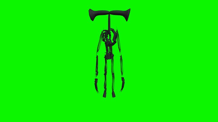 SHADOW SIREN HEAD GMOD ANIMATED 3D Model