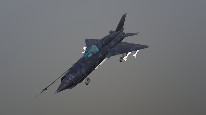 MiG-21 Fishbed 3D Model