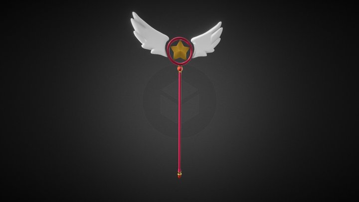 Sakura Card Captor Scepter 3D Model
