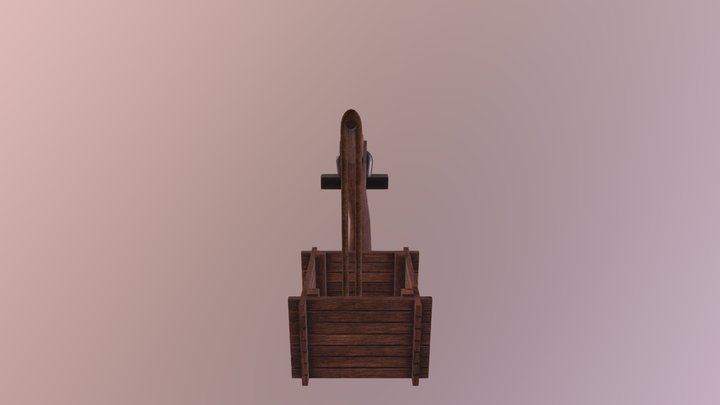 Village Crane 3D Model