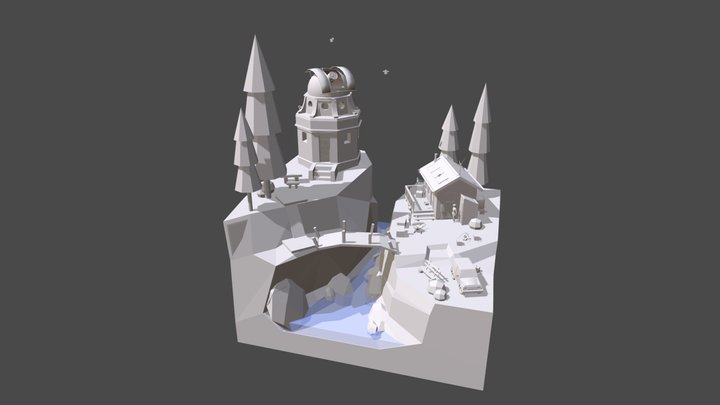 Eco House - Update chosen Diorama and House 3D Model