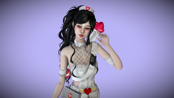 Nurse - Game Ready 3D Model