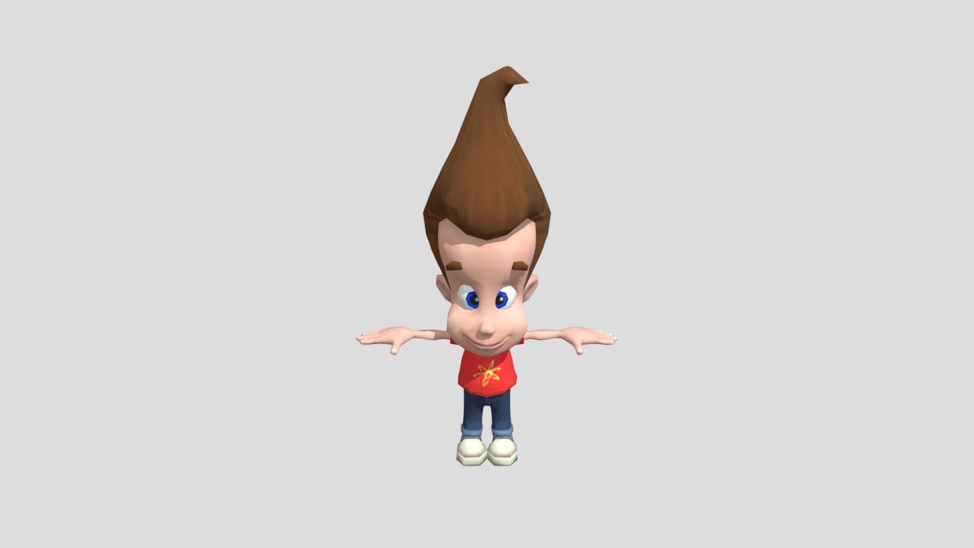 Jimmy Neutron - Download Free 3D model by Peppino fnaf pizza tower ...