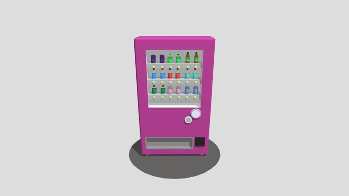 vending machine 3D Model