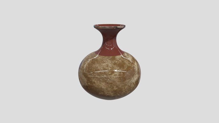 Small Marble Vase 3D Model