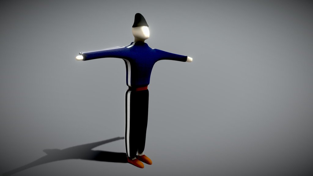 G o p n i k - Rigged- Low poly