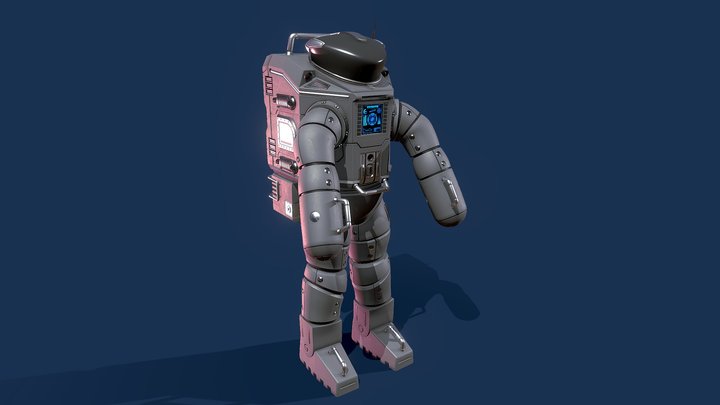 Space suit from "Anathem" 3D Model