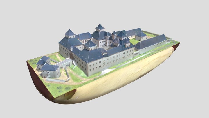 Castle Augustusburg in Saxony / Germany / UNESCO 3D Model