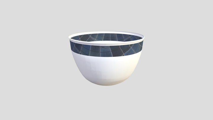 Saras bun kopp 3D Model