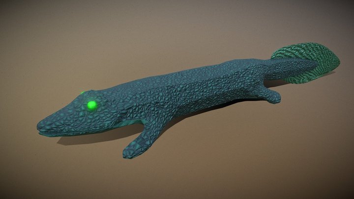 Acanthostega 3D Model