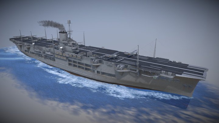 Ark Royal 3D Model
