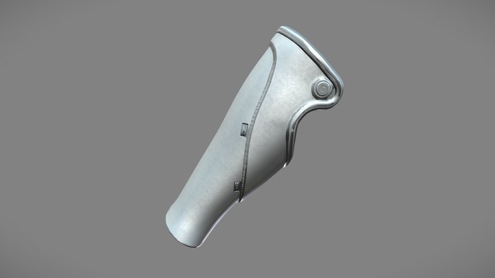 Knife Leg Holster free VR / AR / low-poly 3D model
