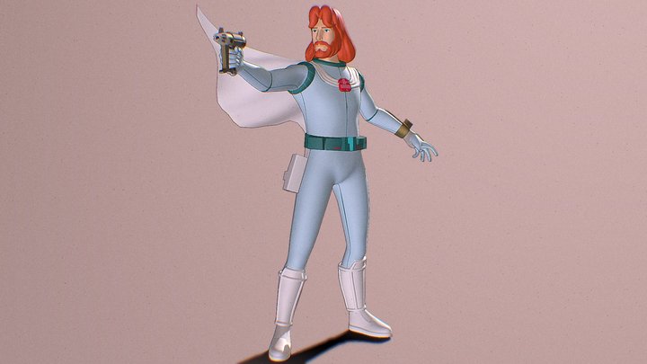 Ulysse 31 - Uchū Densetsu 3D Model