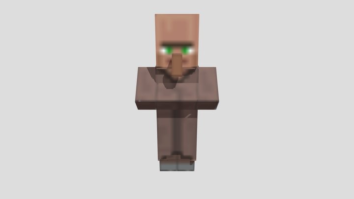 minecraft-villager 3D Model