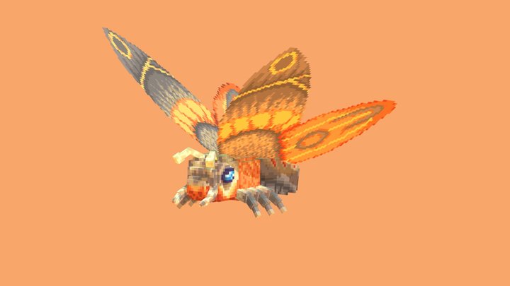 Mothron 3D Model
