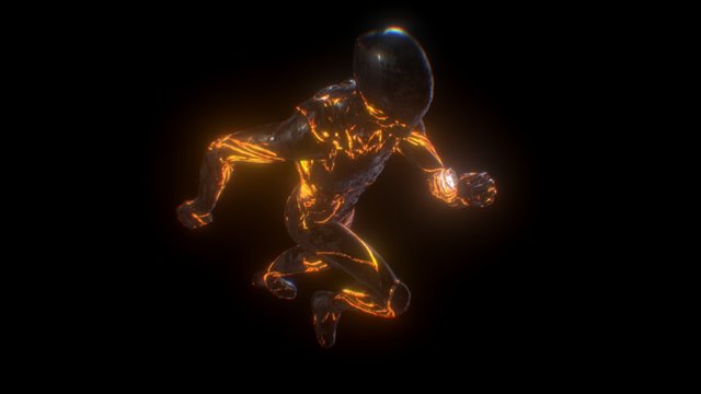 Steel Magma 3D Model