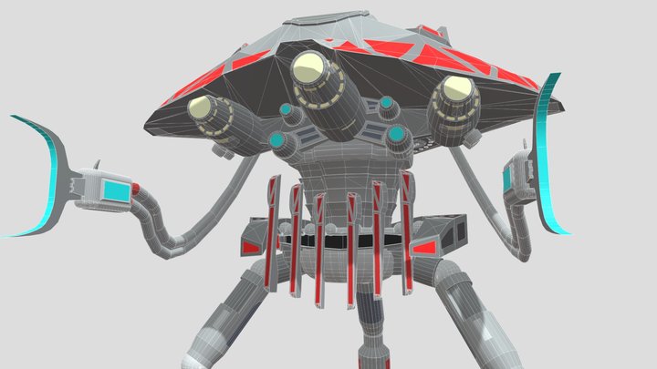 Megapod (War of the Worlds 2005) 3D Model