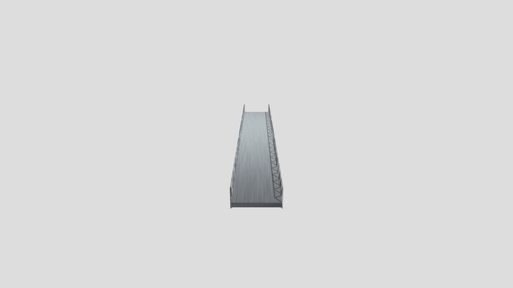 Bridge Truss structure 3D Model