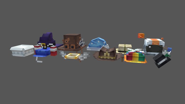 Hats 3D Model