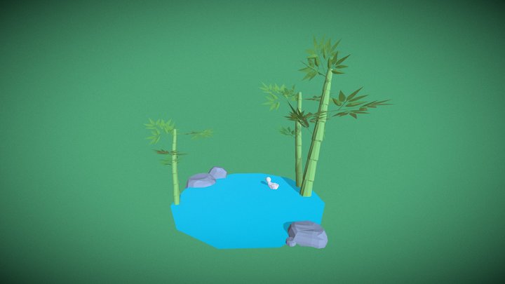 Pond 3D Model