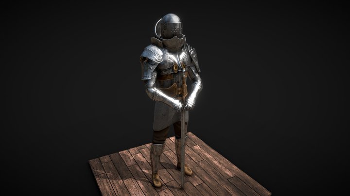 Knight 3D Model
