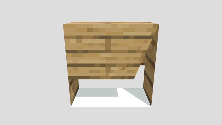 sideways slab 3D Model