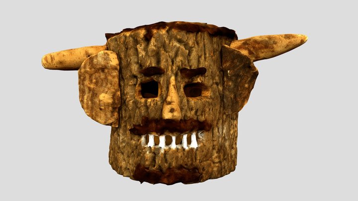 Carnaval Mask 3D Model