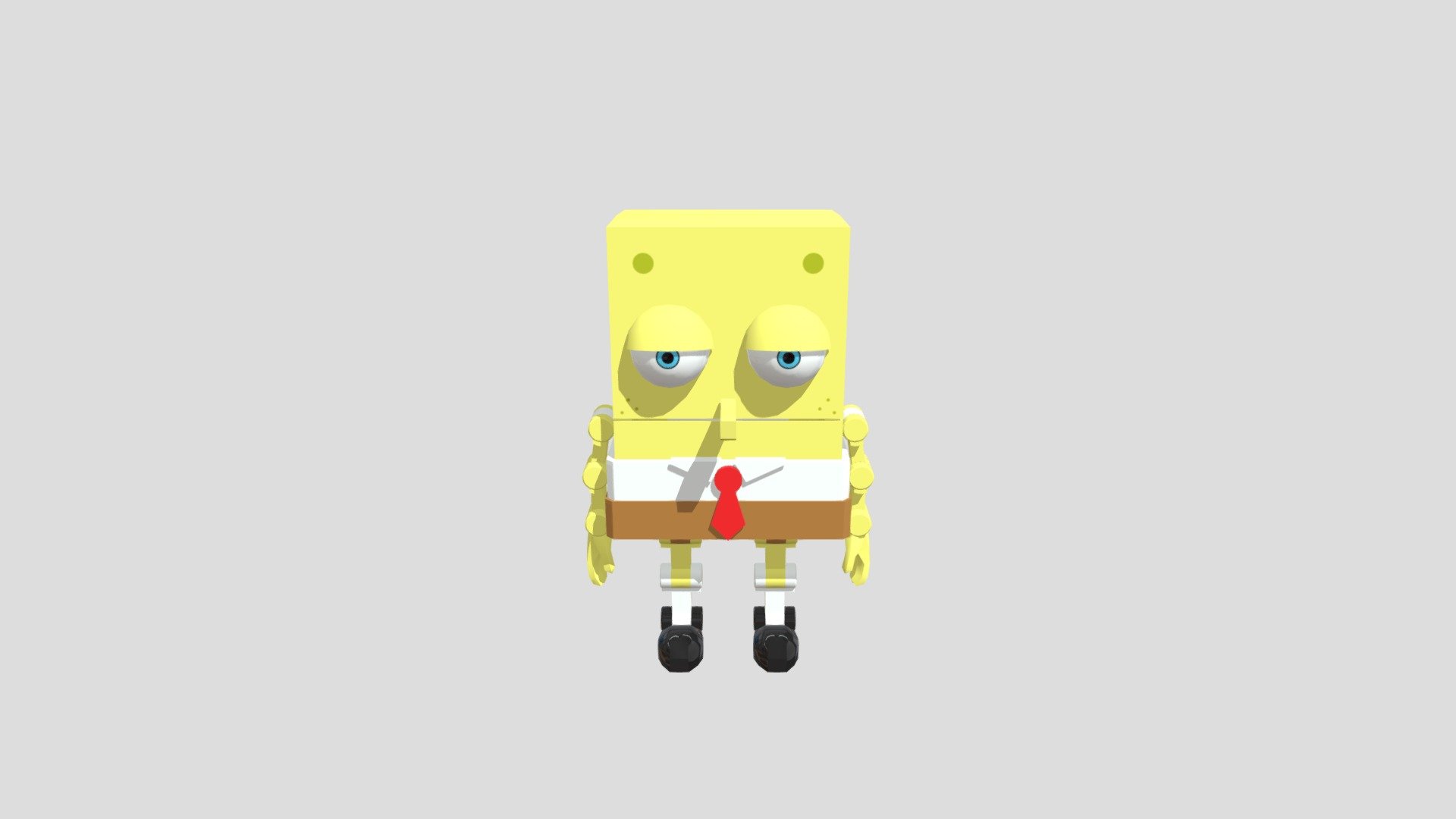Spongebob Download Free 3D model by NachiG [3cf2196] Sketchfab