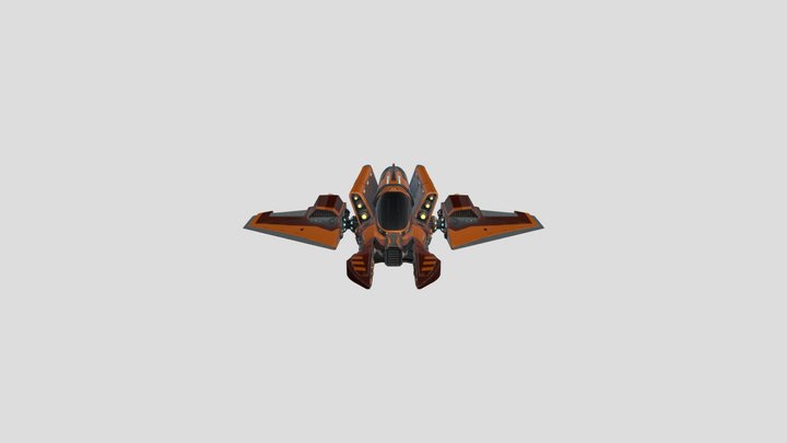 BurstRay MK-II 3D Model