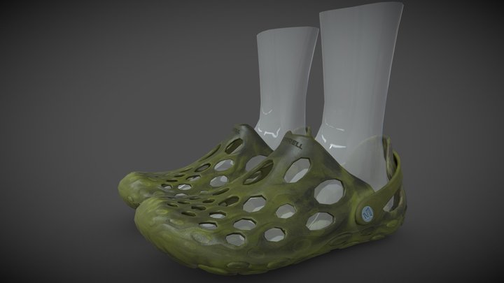 Merrell Olive Hydro Moc 3D Model