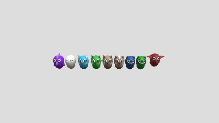 Gorilla Tag Critters 3D Model