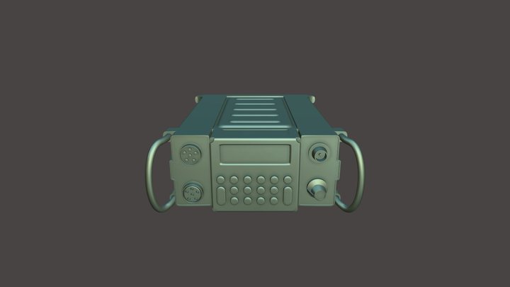 Radio HP 3D Model