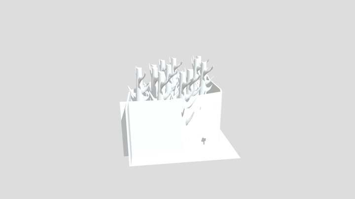 Forest map 3D Model
