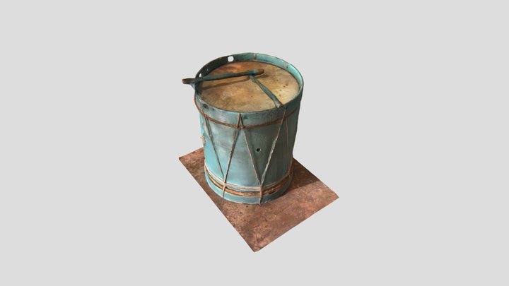 Small Drum 3D Model
