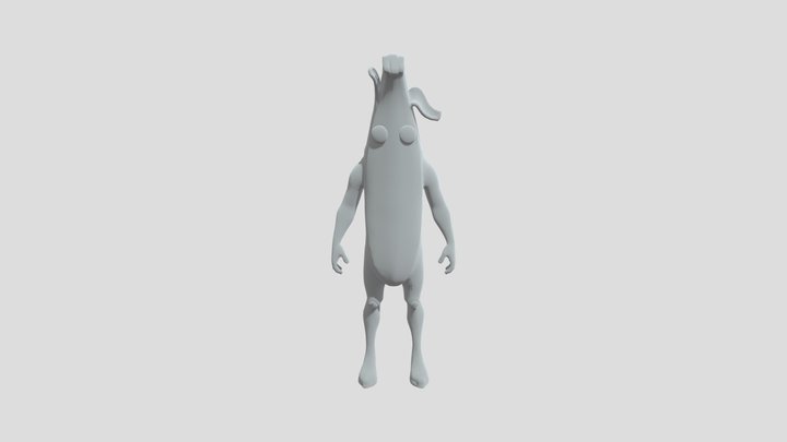 Peely - Fortnite Skin 3D Model