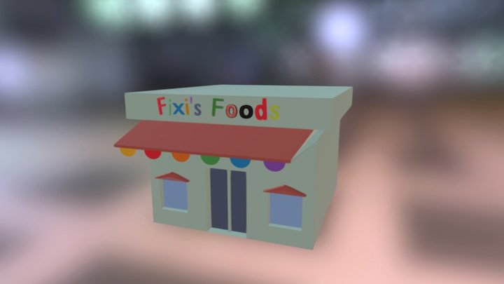 House Fixis Foods 3D Model