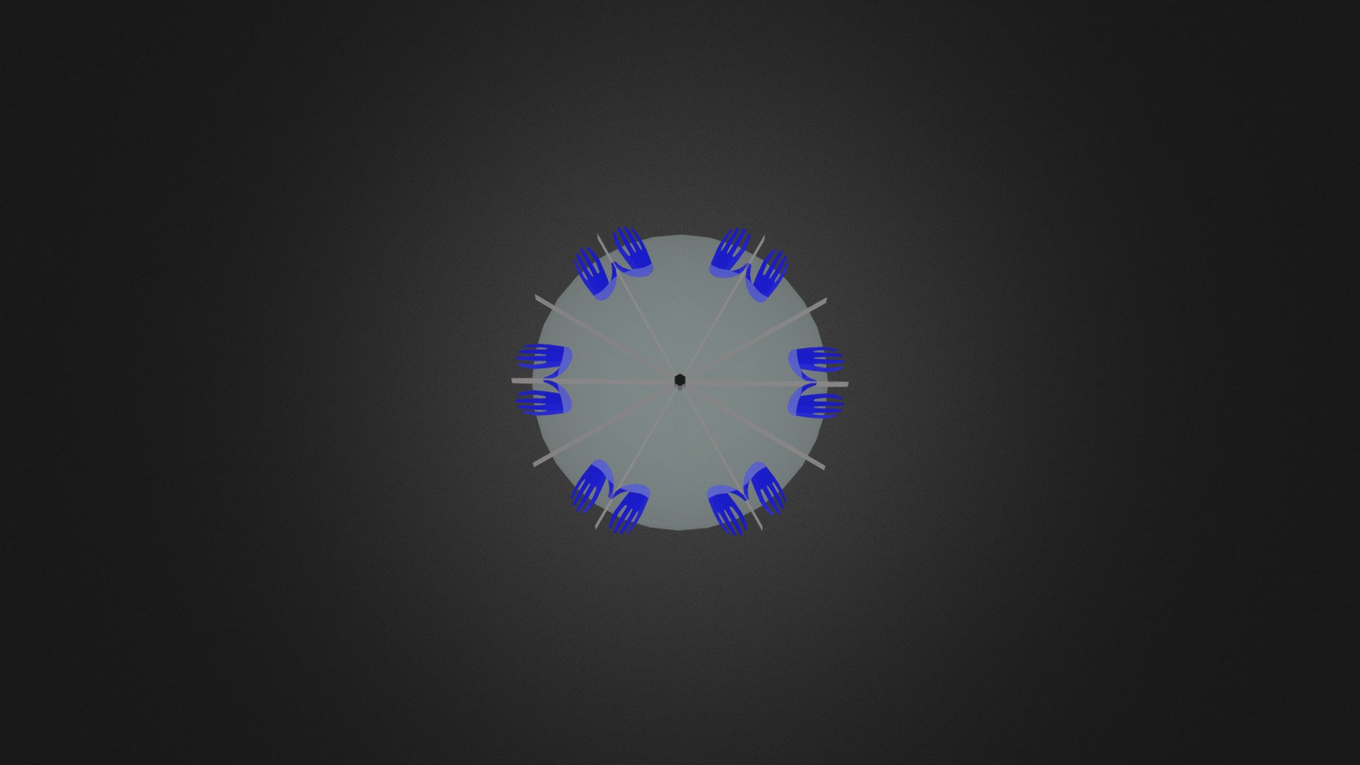 Stereographic Projection: 6mm