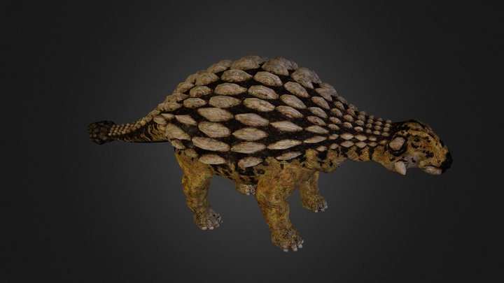 WWD Ankylosaurus 3D Model