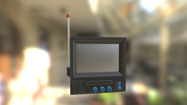 Computer Screen 3D Model