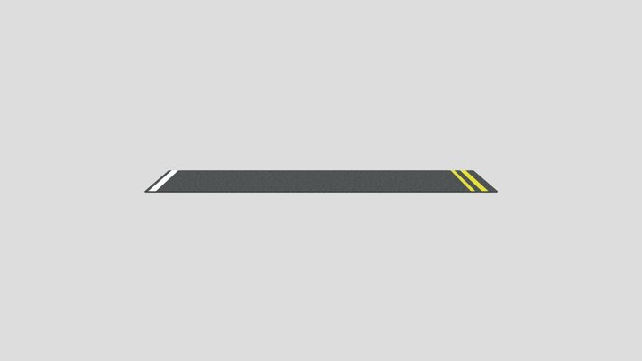 MAG Double Yellow White Dash White Right 5m – Modello 3D gratuito STL