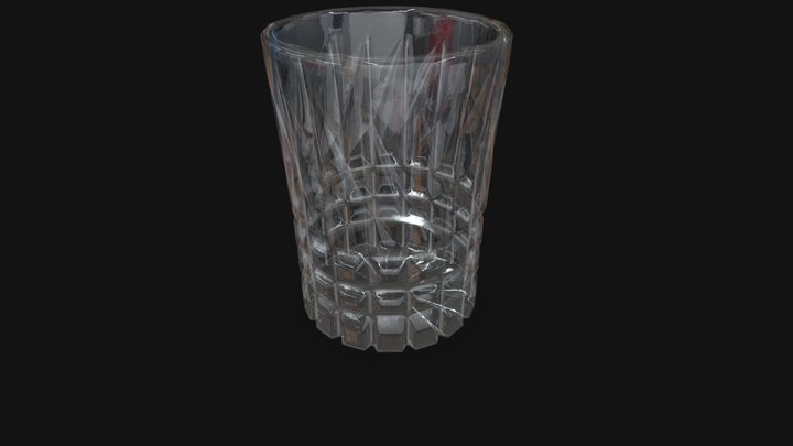 Glass_50g_1_Midpoly 3D Model