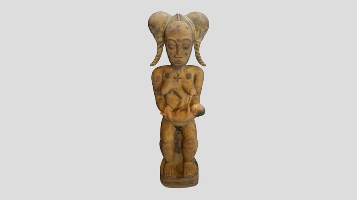Statuemarie 3D Model